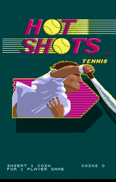 Hot Shots Tennis (V1.1) Title Screen